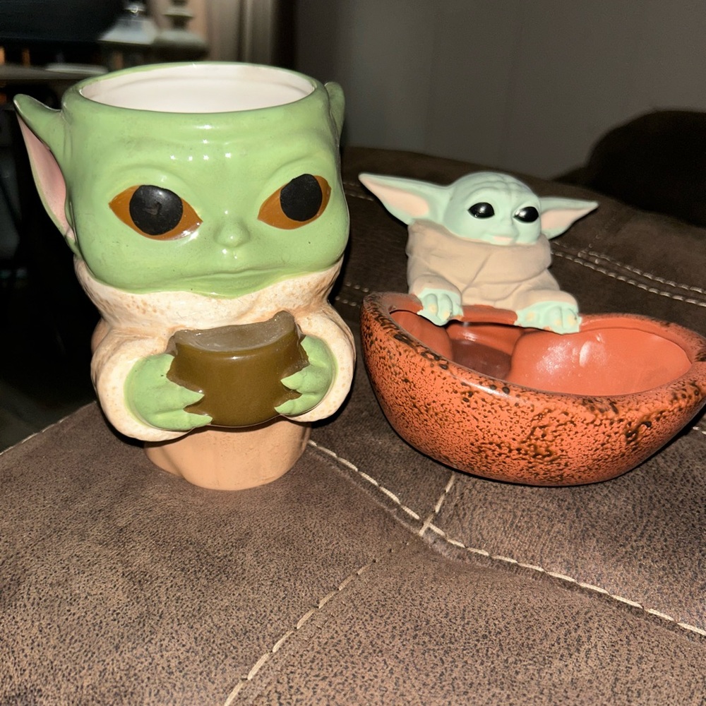 Star Wars Baby Yoda Mug and Bowl Set